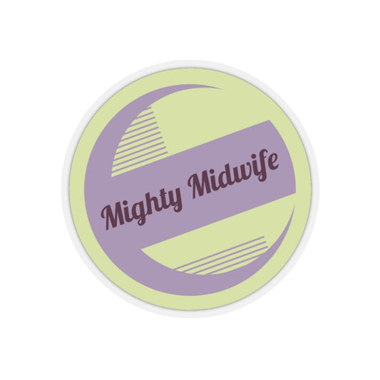 Mighty Midwife Sticker - Green - Mighty Midwife