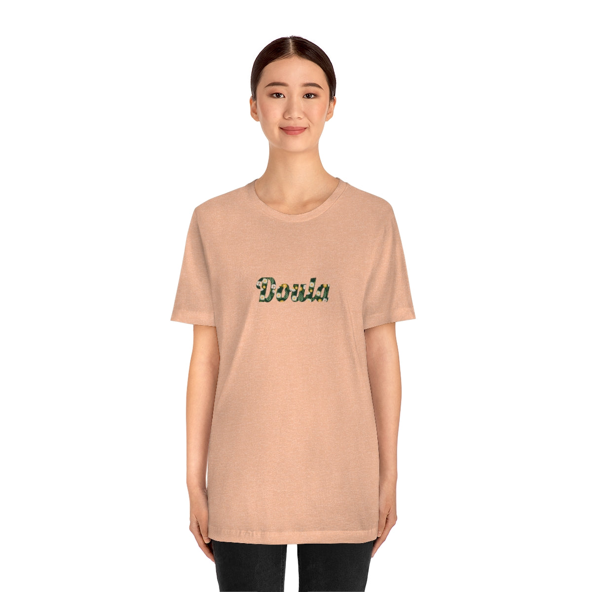 Doula (Flowers) T-Shirt - Mighty Midwife