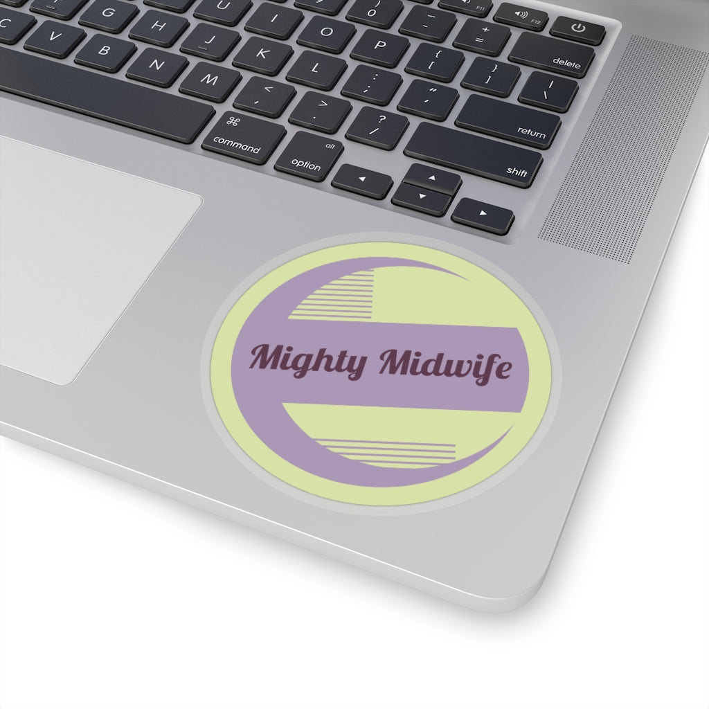 Mighty Midwife Sticker - Green - Mighty Midwife