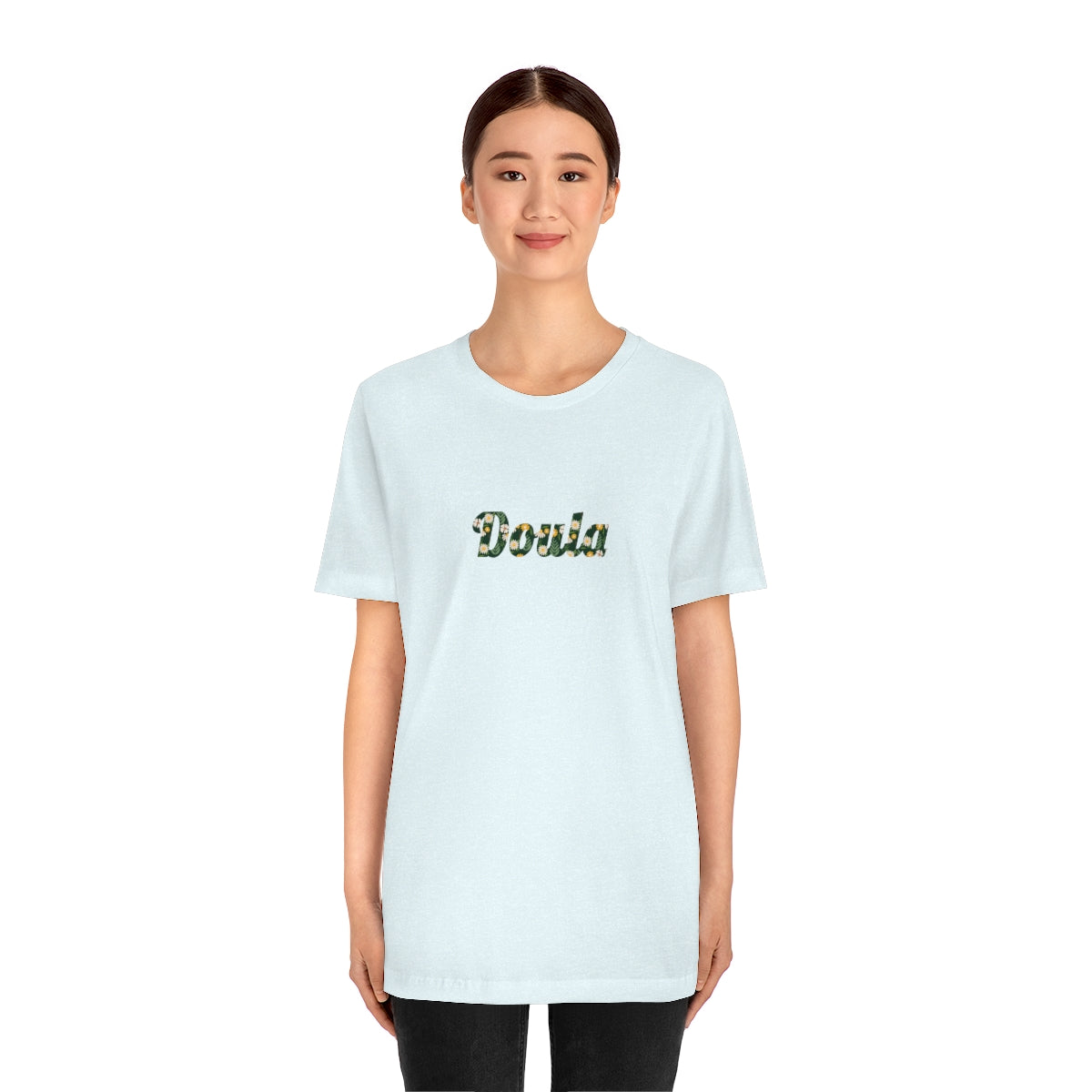 Doula (Flowers) T-Shirt - Mighty Midwife