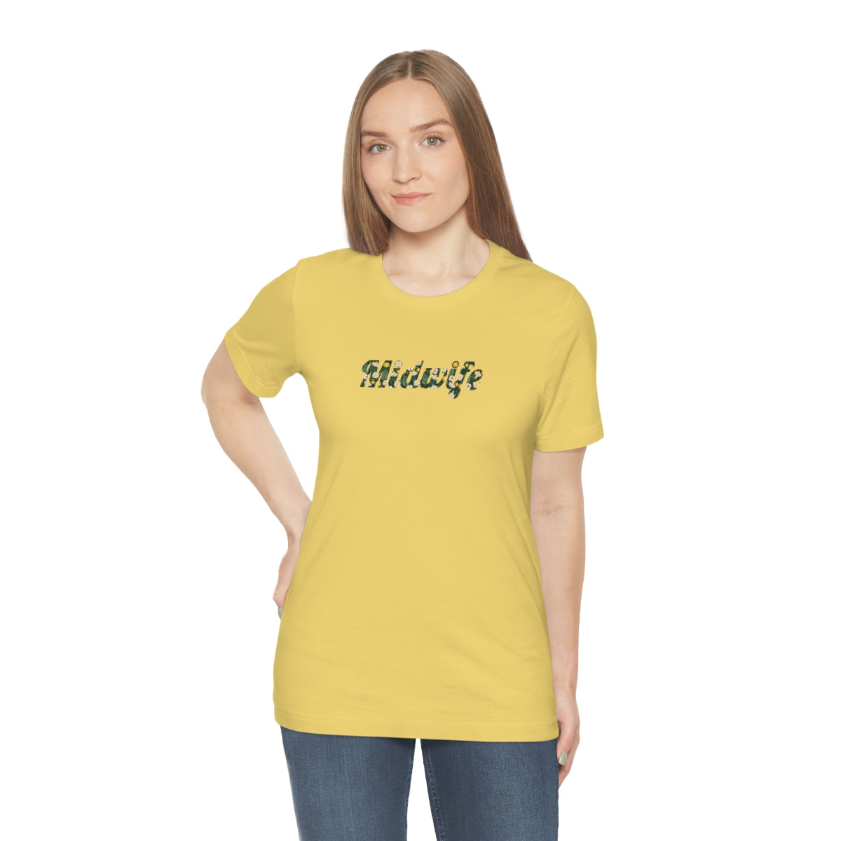 Midwife (Flowers) T-Shirt - Mighty Midwife