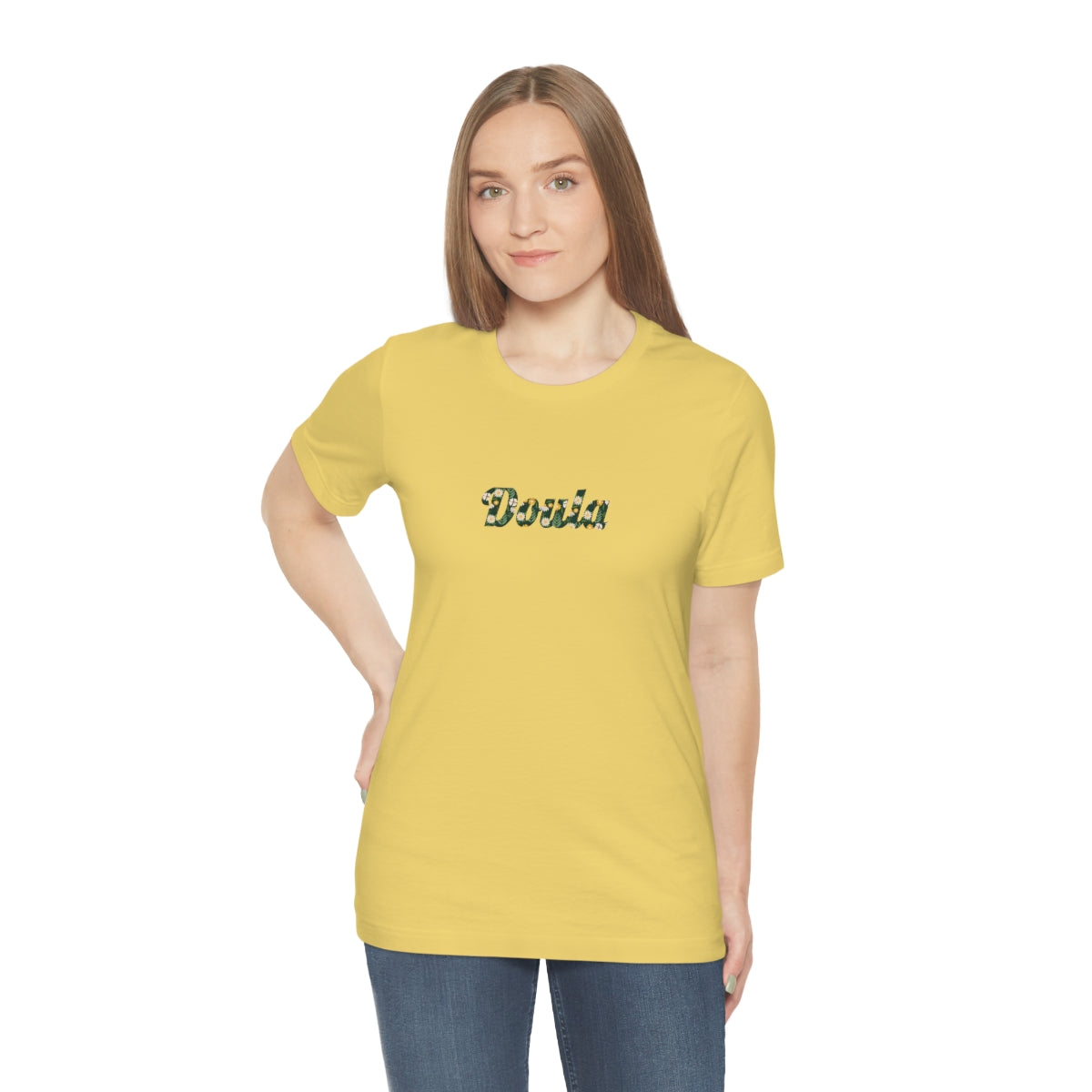 Doula (Flowers) T-Shirt - Mighty Midwife