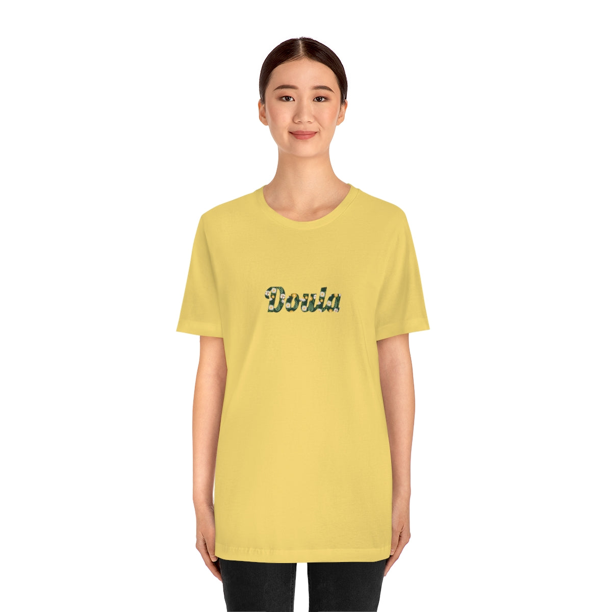 Doula (Flowers) T-Shirt - Mighty Midwife