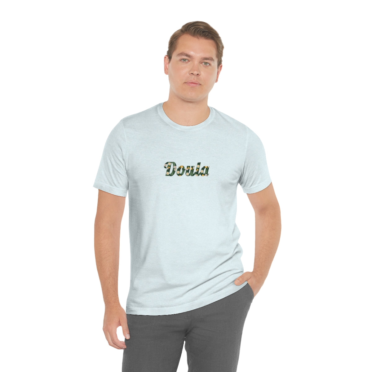 Doula (Flowers) T-Shirt - Mighty Midwife